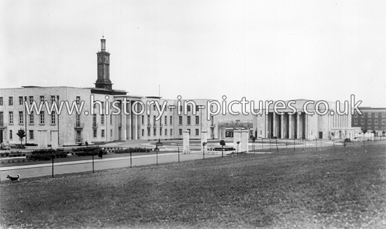 Town Hall & Assembly Hall, forest Road, Walthamstow, London. c.1930's